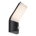 Rabalux - Luminária de parede LED para exterior com sensor LED/10W/230V IP54