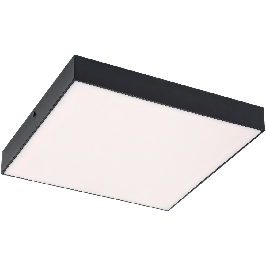 Rabalux - Plafon LED/24W/230V 2800-6000K IP44 preto 30x30 cm