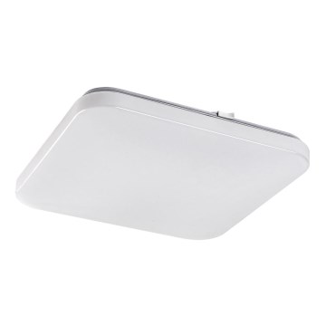 Rabalux - Luminária de teto LED com sensor, 12W, 230V, 4000K, 28x28 cm