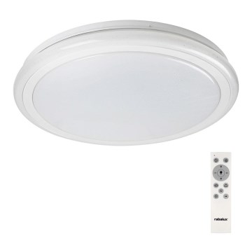 Rabalux - Luminária de teto LED dimerizável com controlo remoto RGB/32W/230V Ø 40 cm