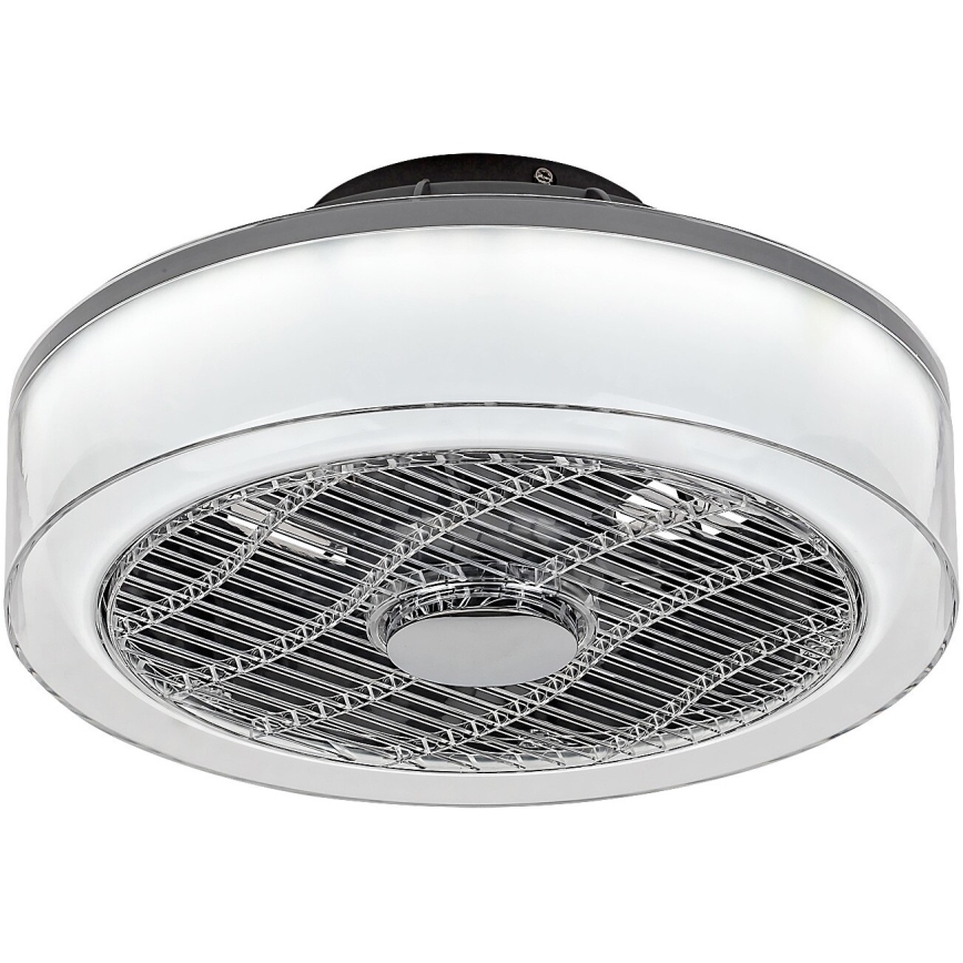 Rabalux - Luminária de teto LED regulável com ventilador LED/30W/230V 3000-6000K + controlo remoto
