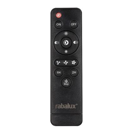 Rabalux - Luminária de teto LED regulável com ventilador LED/30W/230V 3000-6000K + controlo remoto