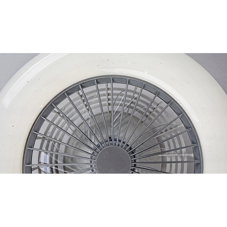 Rabalux - Plafon LED dimmerizável com ventilador LED/30W/230V 3000-6500K + comando à distância