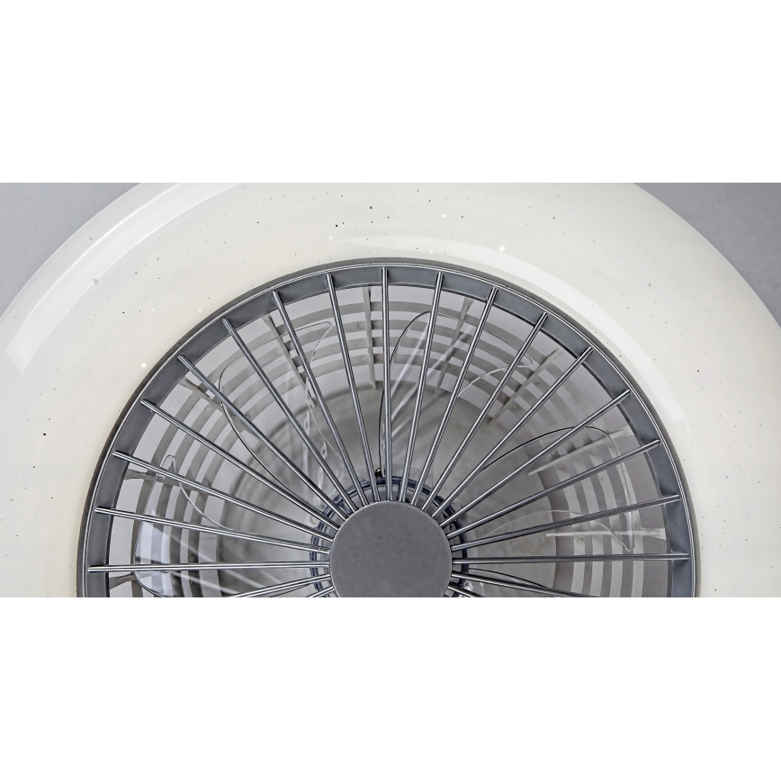 Rabalux - Plafon LED dimmerizável com ventilador LED/30W/230V 3000-6500K + comando à distância