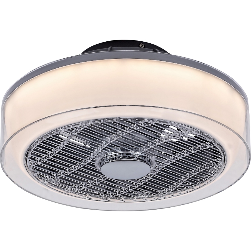 Rabalux - Luminária de teto LED regulável com ventilador LED/30W/230V 3000-6000K + controlo remoto
