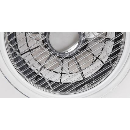 Rabalux - Luminária de teto LED regulável com ventilador LED/30W/230V 3000-6000K + controlo remoto