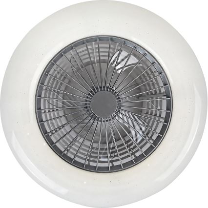Rabalux - Plafon LED dimmerizável com ventilador LED/30W/230V 3000-6500K + comando à distância