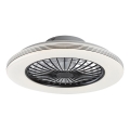 Rabalux - Luminária de teto LED regulável com ventilador LED/48W/230V 3000-6500K + controlo remoto