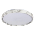Rabalux - Luminária de teto LED regulável LED/24W/230V 3000-6500K Ø 38 cm branca + controlo remoto
