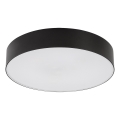 Rabalux - Luminária de teto para exterior 3xE27/9W/230V Ø 39 cm IP43 preta