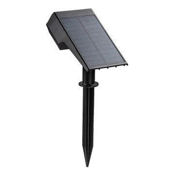 Rabalux - Luminária Solar LED LED/0,5W/3,7V IP65 preta 3000 mAh