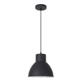 Rabalux - Lustre 1xE27/60W/230V preto, diâmetro 27,5 cm
