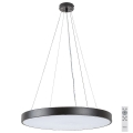 Rabalux - Lustre LED regulável em cabo LED/60W/230V 3000-6000K preto + comando à distância
