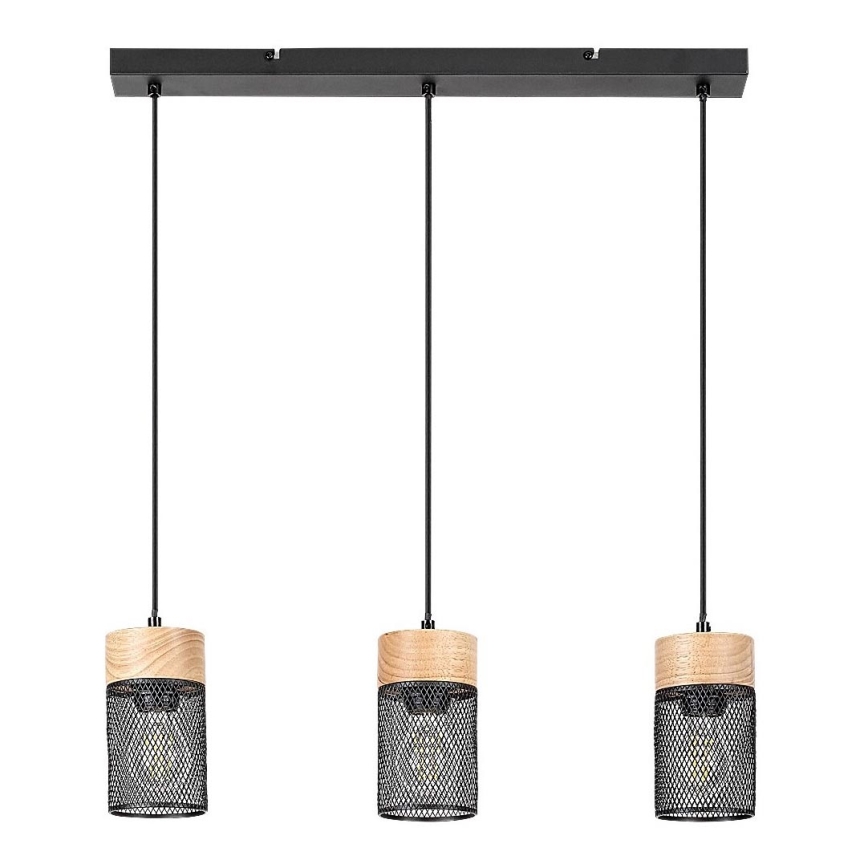 Rabalux - Lustre suspenso com cabo 3xE27/25W/230V faia