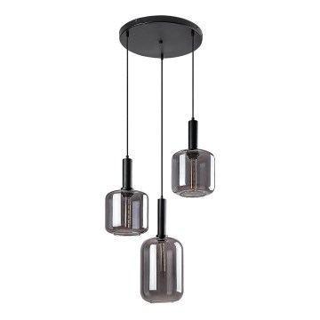 Rabalux - Lustre suspenso com cabo 3xE27/40W/230V