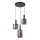 Rabalux - Lustre suspenso com cabo 3xE27/40W/230V