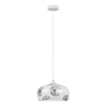 Rabalux - Lustre suspenso por cabo GINGER 1xE27/60W/230V
