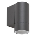 Rabalux - Luz de parede de exterior 1xGU10/10W/230V IP54 cinzento