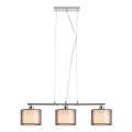 Rabalux - Luz pendente 3xE27/60W