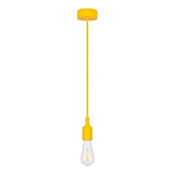 Rabalux - Luz pendente E27/40W amarelo