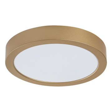 Rabalux - Plafon de teto LED para casa de banho, 24W/230V, Ø 22 cm, IP44, dourado