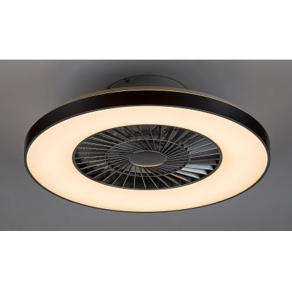 Rabalux - Plafon LED dimmerizável com ventilador LED/40W/230V 3000-6500K + controlo remoto