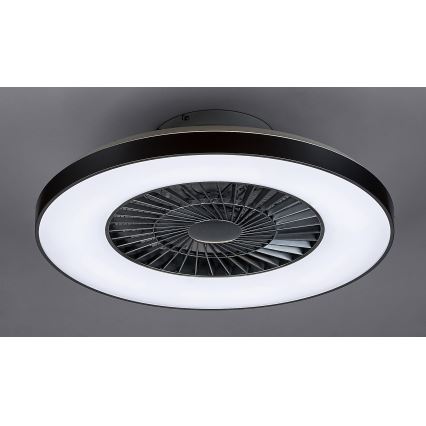 Rabalux - Plafon LED dimmerizável com ventilador LED/40W/230V 3000-6500K + controlo remoto