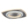 Rabalux - Plafon LED dimável LED/60W/230V 3000/4000/6000K cromado mate + controlo remoto 48x48 cm