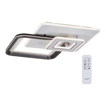 Rabalux - Plafon LED dimerizável LED/48W/230V 3000K/4000K/6000K + comando à distância 49,5x49,5 cm