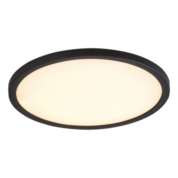 Rabalux - Plafon LED LED/36W/230V 3000/4000/6000K diâmetro 40 cm preto