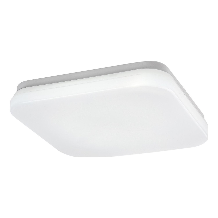 Rabalux - Plafon LED para casa de banho, 12W, 230V, 3000/4000/6000K, IP44, 24x24 cm