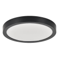 Rabalux - Plafon LED para casa de banho LED/30W/230V Ø 30 cm IP44 preto