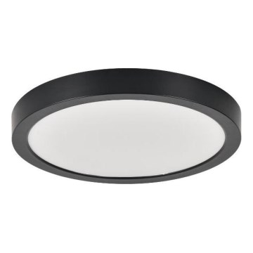 Rabalux - Plafon LED para casa de banho LED/30W/230V Ø 30 cm IP44 preto