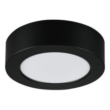 Rabalux - Plafon LED para casa de banho LED/7W/230V Ø 12 cm IP44 preto