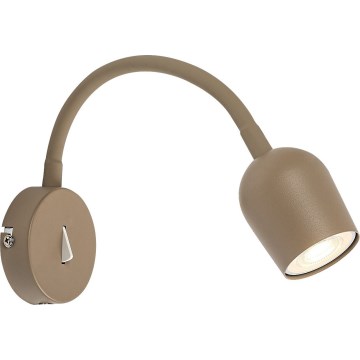 Rabalux - Spot de parede orientável 1xGU10/15W/230V, bege