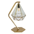 Rabalux - Tiffany vitral candeeiro de mesa 1xE14/40W/230V dourado