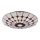 Rabalux - Tiffany vitral teto iluminação 2xE27/60W/230V diâmetro 40 cm