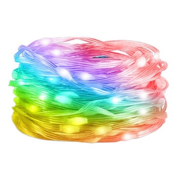 Rabalux - Tira LED RGB LED/3,2W/5V 10m IP44 Wi-Fi + comando