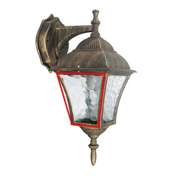 Rabalux - Vidro de reposição universal TOSCANA 11,3x10,8 cm