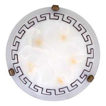 Rabalux - Vidro de substituição para candeeiro de teto E27 diâmetro 30 cm