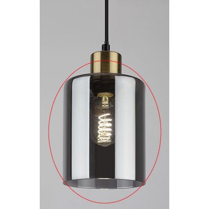 Rabalux - Vidro de substituição para E27, Ø 13 cm