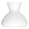 Rabalux - Vidro de substituição para lustre, candeeiro de mesa e aplique E27, Ø 15 cm, branco