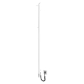 Radiador de casa de banho RAY 35W/230V 150x30 cm IP44 inox/branco