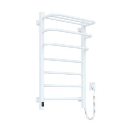 Radiador elétrico para casa de banho com termóstato FORTIS 350W/230V 80,6 cm IP44 branco, lado direito