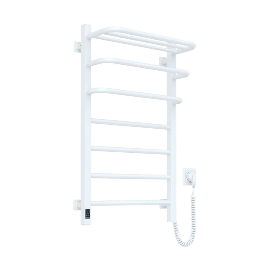 Radiador elétrico para casa de banho com termóstato FORTIS 350W/230V 80,6 cm IP44 branco, lado direito