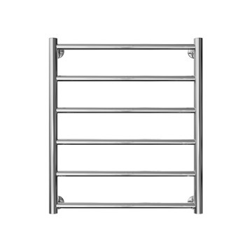 Radiador toalheiro em escada para casa de banho INOX FLAT 122W/230V 57x53 cm aço inoxidável / cromo brilhante