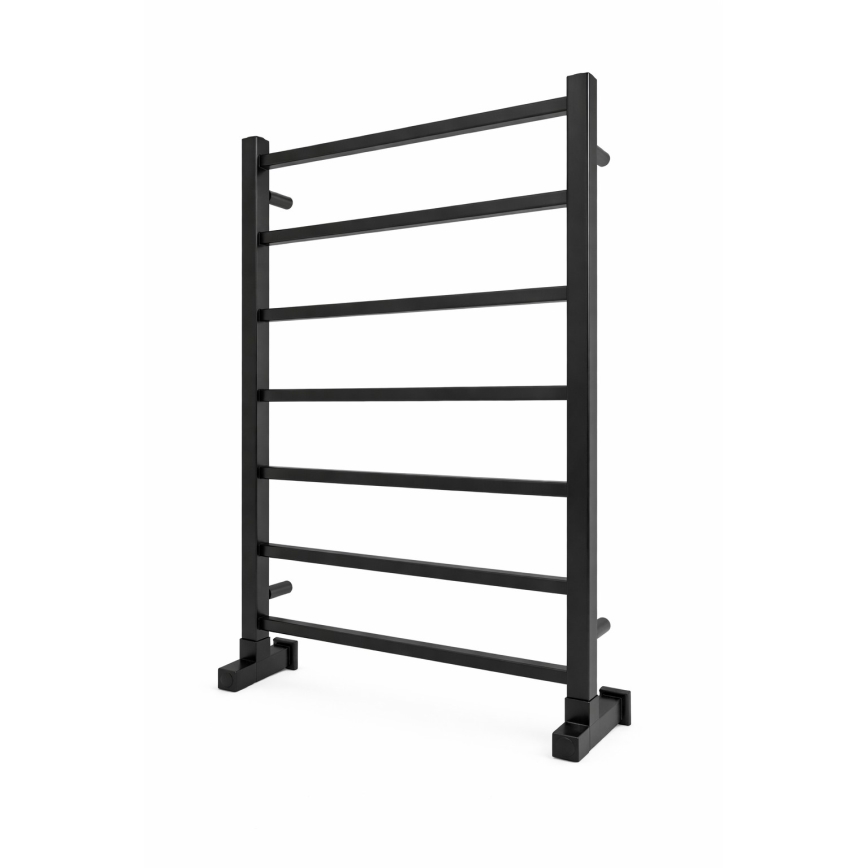 Radiador toalheiro tipo escada para casa de banho INOX TOKIO 161W/230V 77x53 cm inox/preto