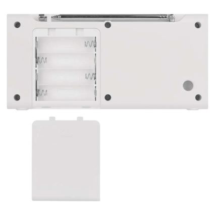 Rádio DAB DAB+ FM 3W/5V/4xAA branco