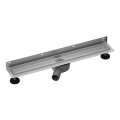 Ralo linear para duche 74 x 10 cm, prateado