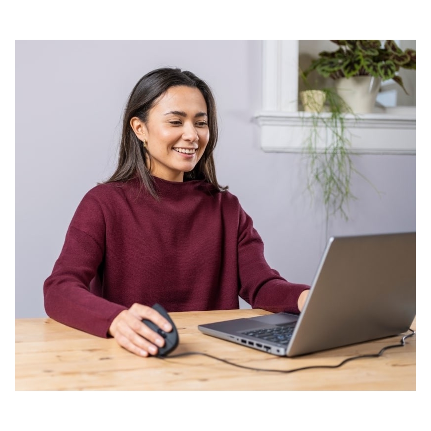 Rato ergonómico 1000/1600 DPI 6 botões